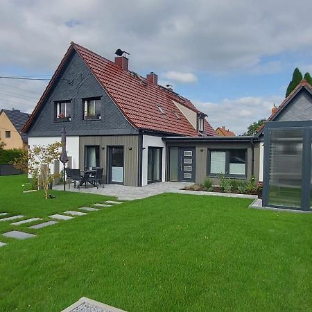 Ferienhaus Landbruecke Großschönau Eksteriør billede