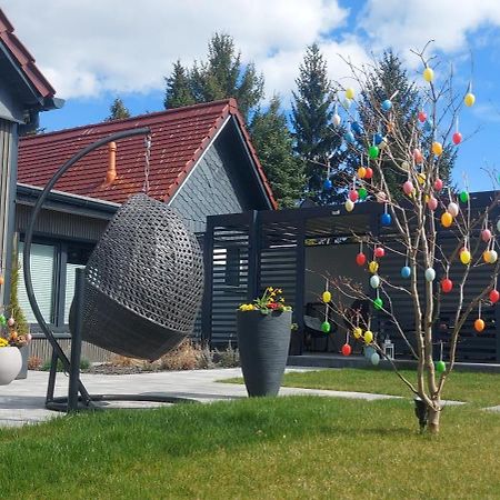 Ferienhaus Landbruecke Großschönau Eksteriør billede