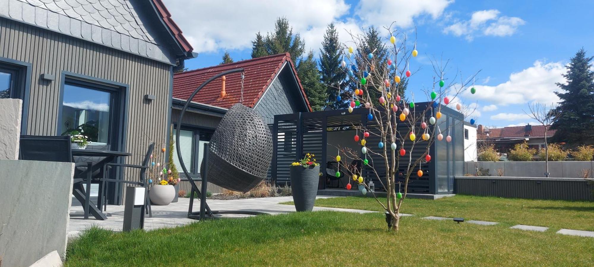 Ferienhaus Landbruecke Großschönau Eksteriør billede